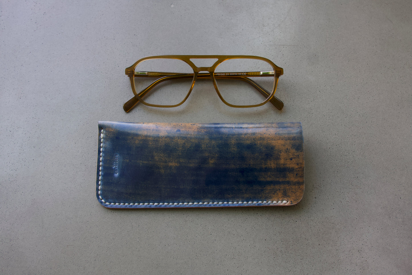 
                  
                    The Cordovan Eyeglass Case
                  
                