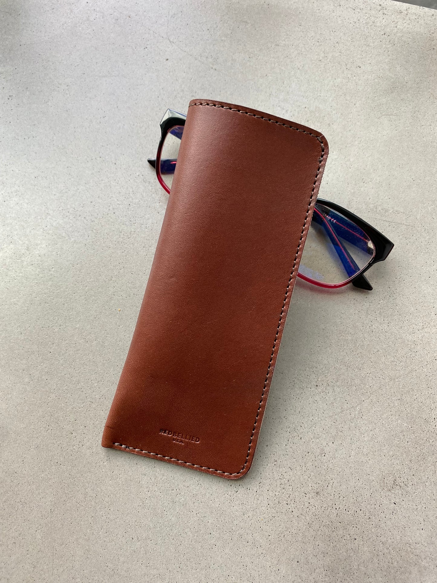 
                  
                    The Leather Eyeglass Case
                  
                