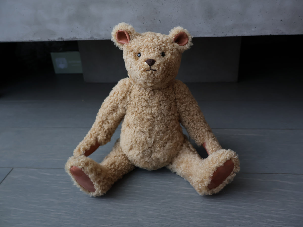 
                  
                    Old-World Shearling Jointed Teddy Bear
                  
                