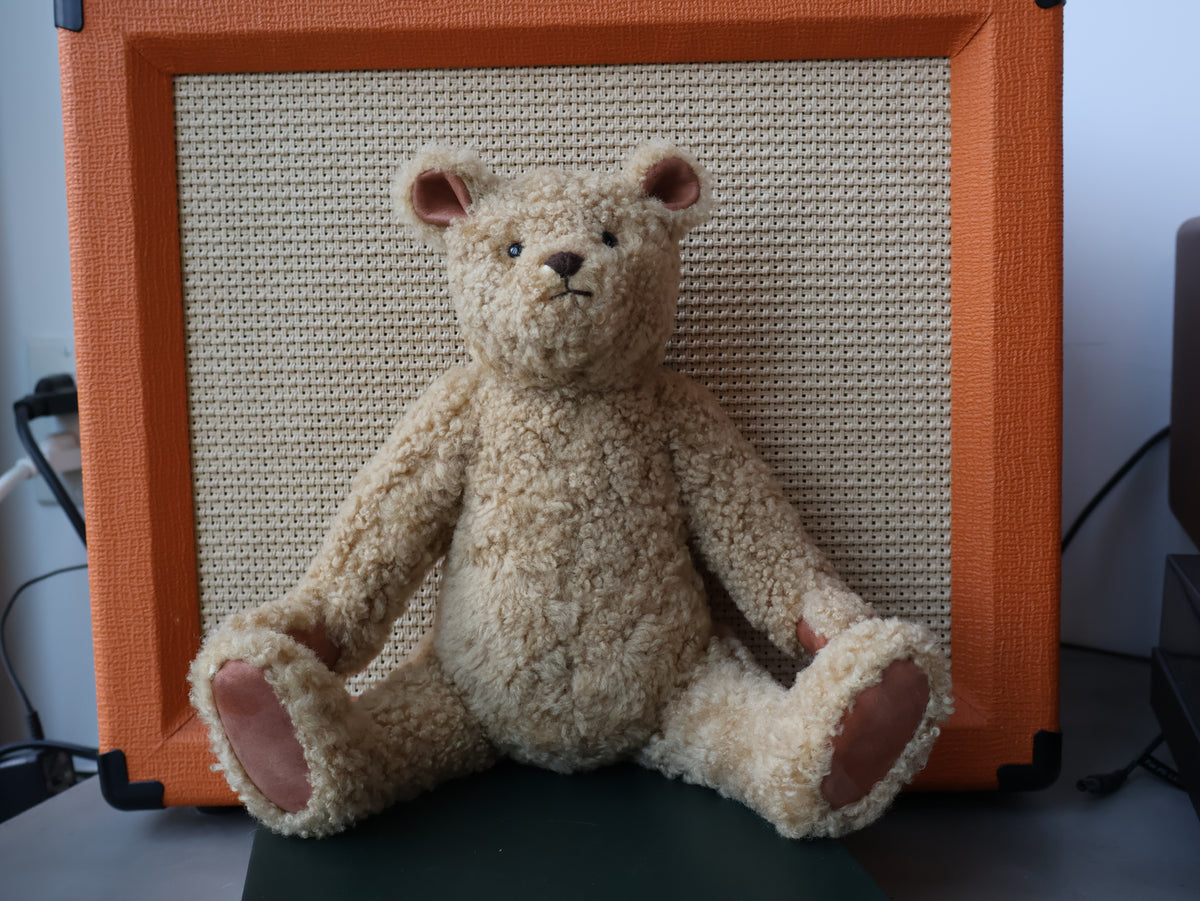 
                  
                    Old-World Shearling Jointed Teddy Bear
                  
                