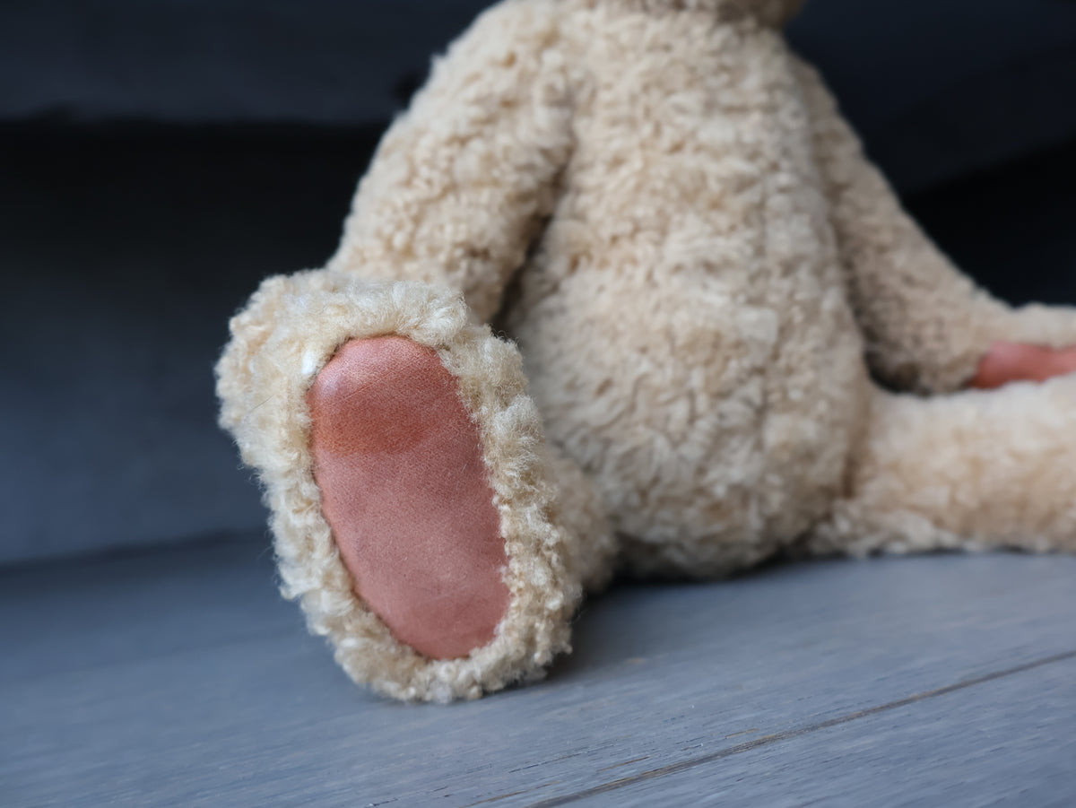 
                  
                    Old-World Shearling Jointed Teddy Bear
                  
                