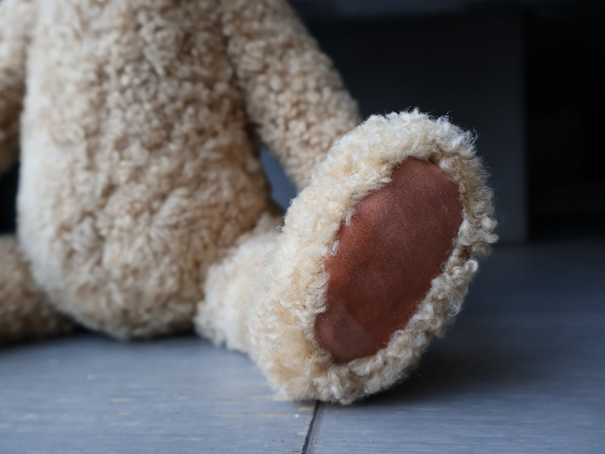 
                  
                    Old-World Shearling Jointed Teddy Bear
                  
                