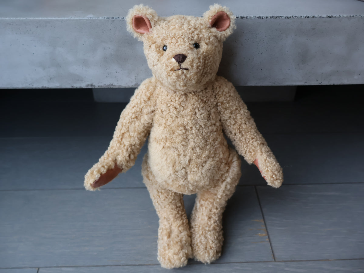 
                  
                    Old-World Shearling Jointed Teddy Bear
                  
                
