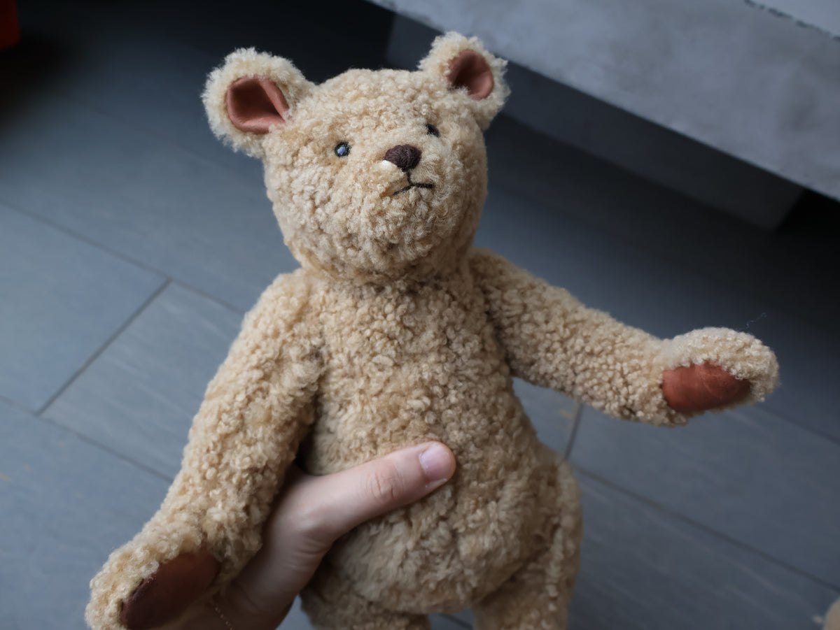 
                  
                    Old-World Shearling Jointed Teddy Bear
                  
                