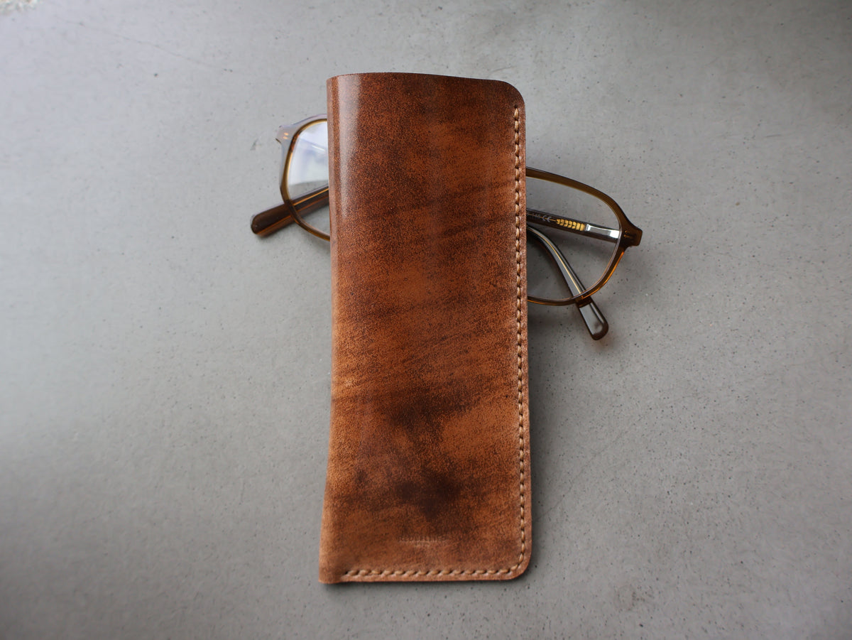 
                  
                    The Cordovan Eyeglass Case - Brown
                  
                