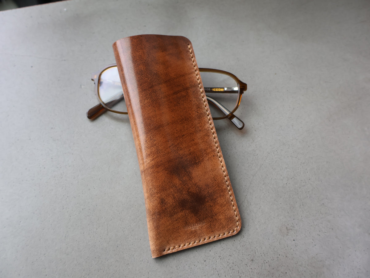 
                  
                    The Cordovan Eyeglass Case - Brown
                  
                