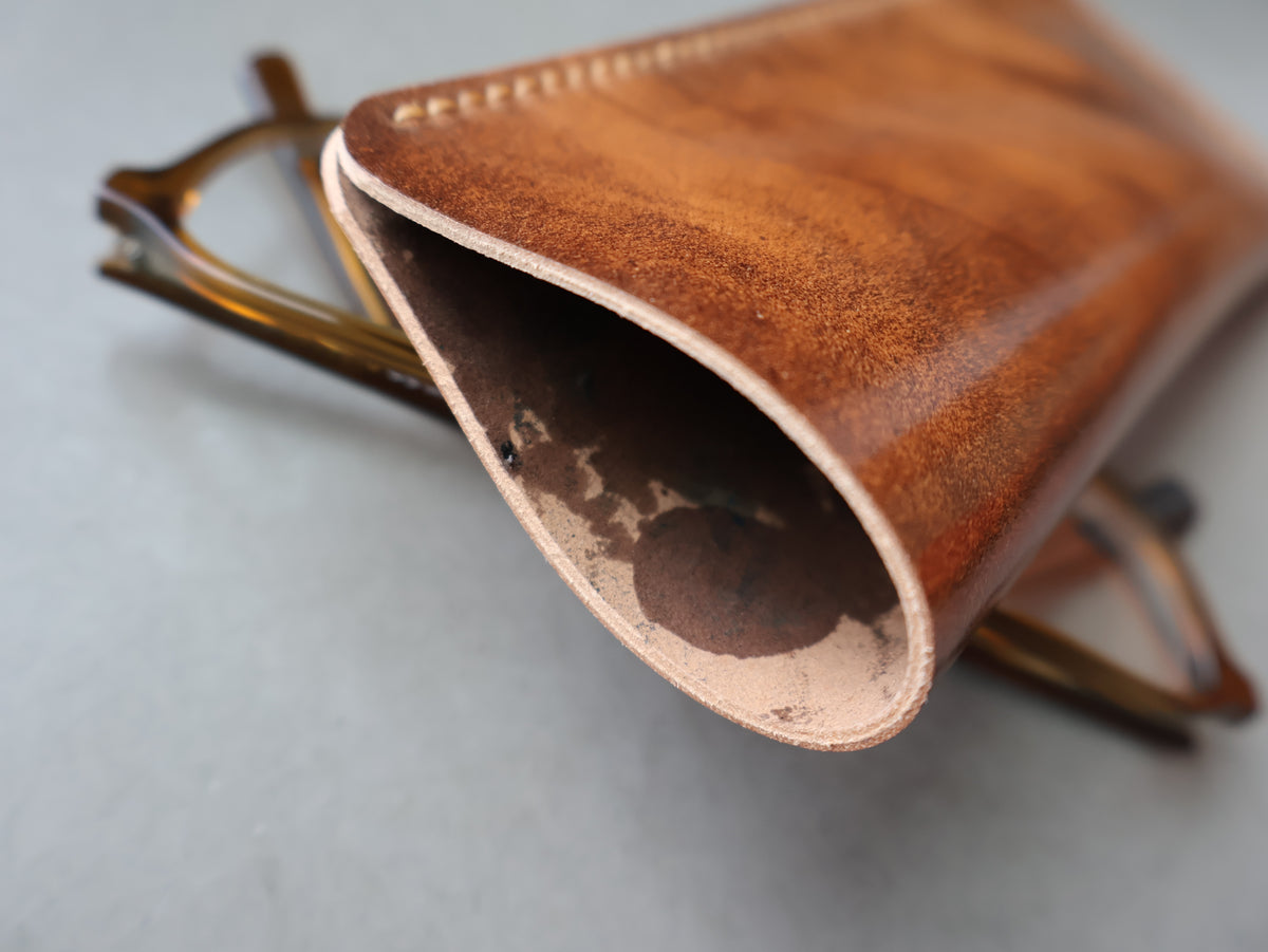 
                  
                    The Cordovan Eyeglass Case - Brown
                  
                