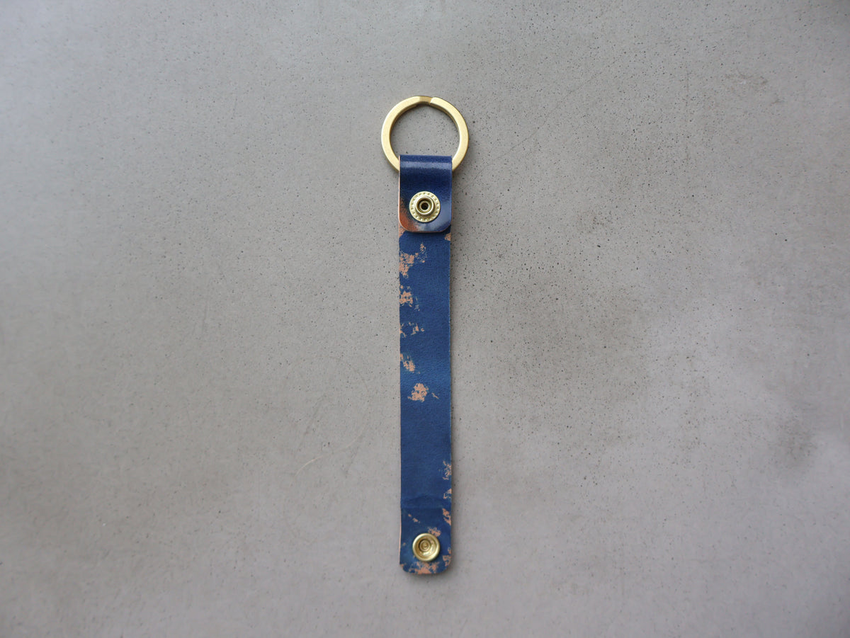 
                  
                    The Cordovan Keychain - Blue
                  
                