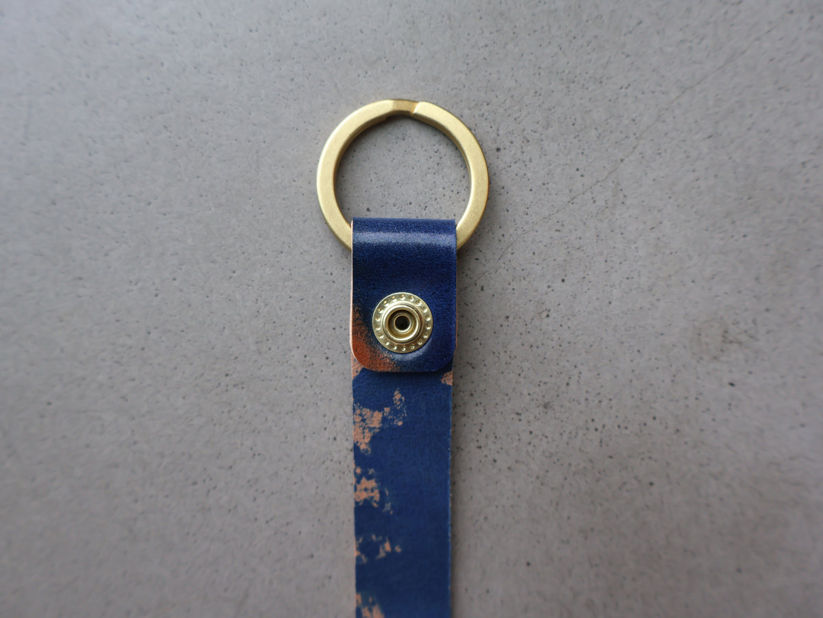 
                  
                    The Cordovan Keychain - Blue
                  
                