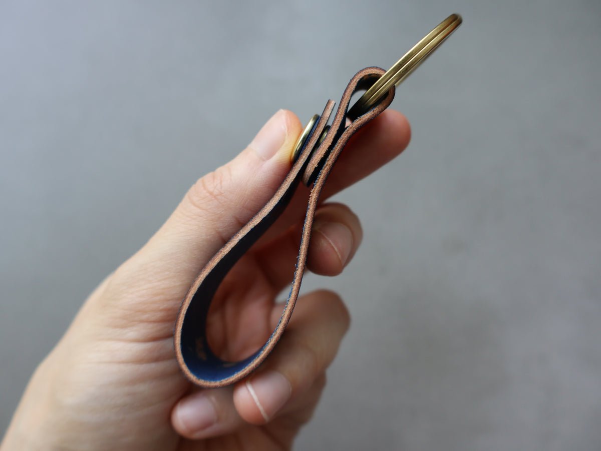 
                  
                    The Cordovan Keychain - Blue
                  
                