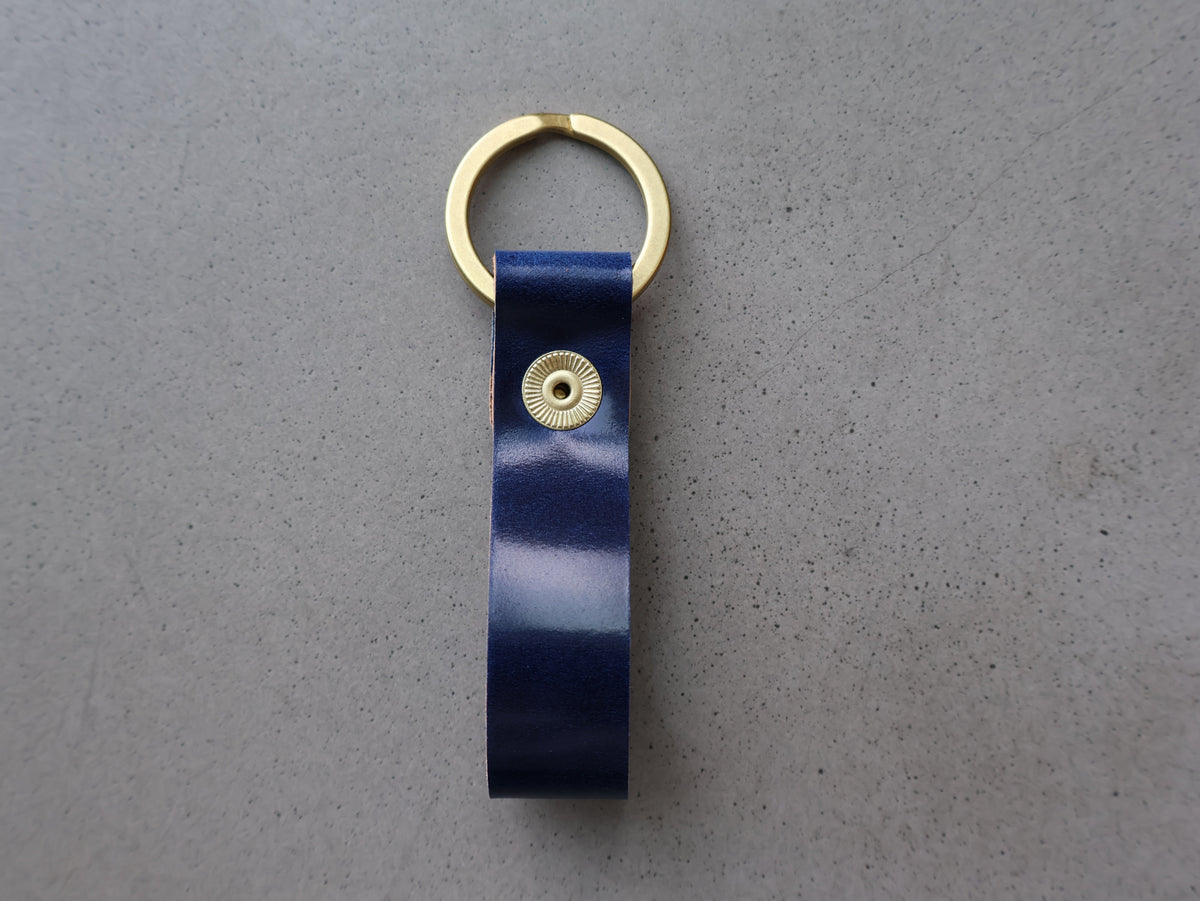
                  
                    The Cordovan Keychain - Blue
                  
                