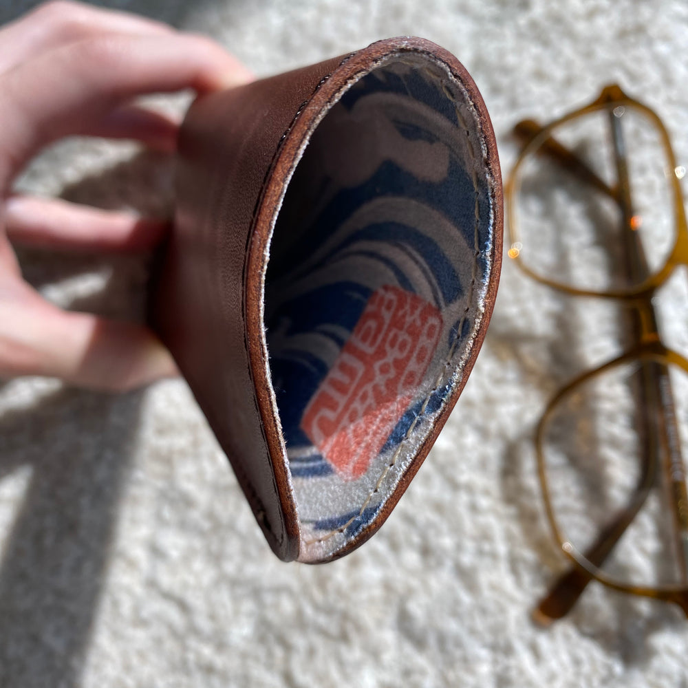 
                  
                    The Leather Eyeglass Case
                  
                