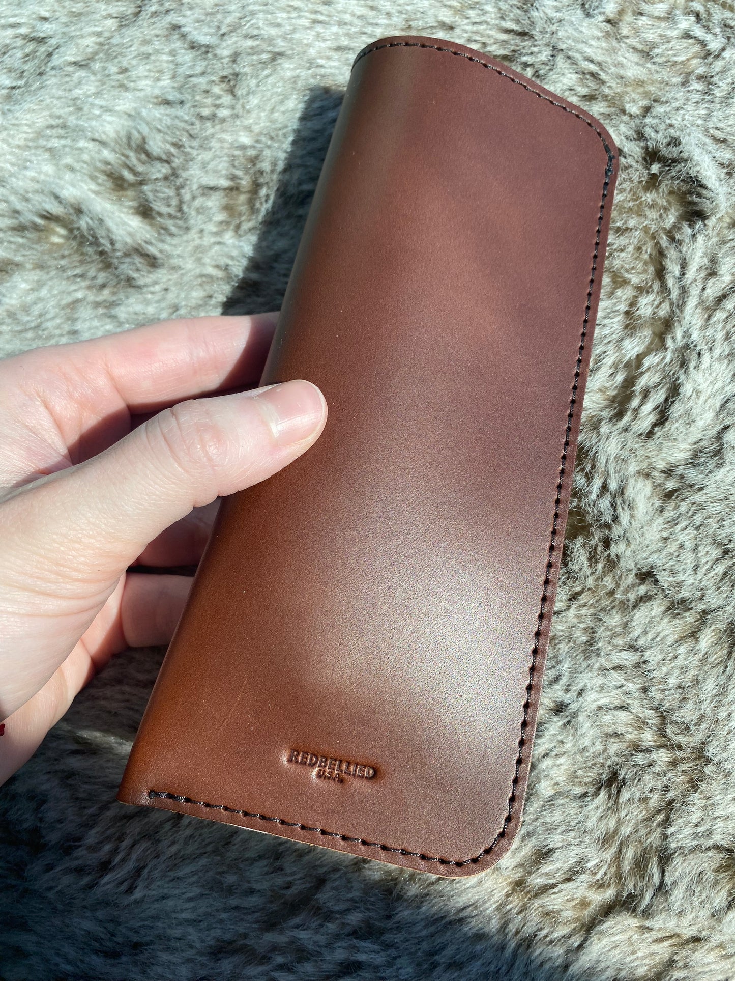 
                  
                    The Leather Eyeglass Case
                  
                