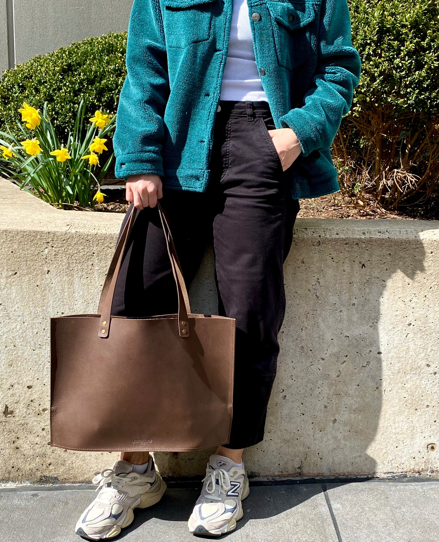 
                  
                    The Square Tote
                  
                